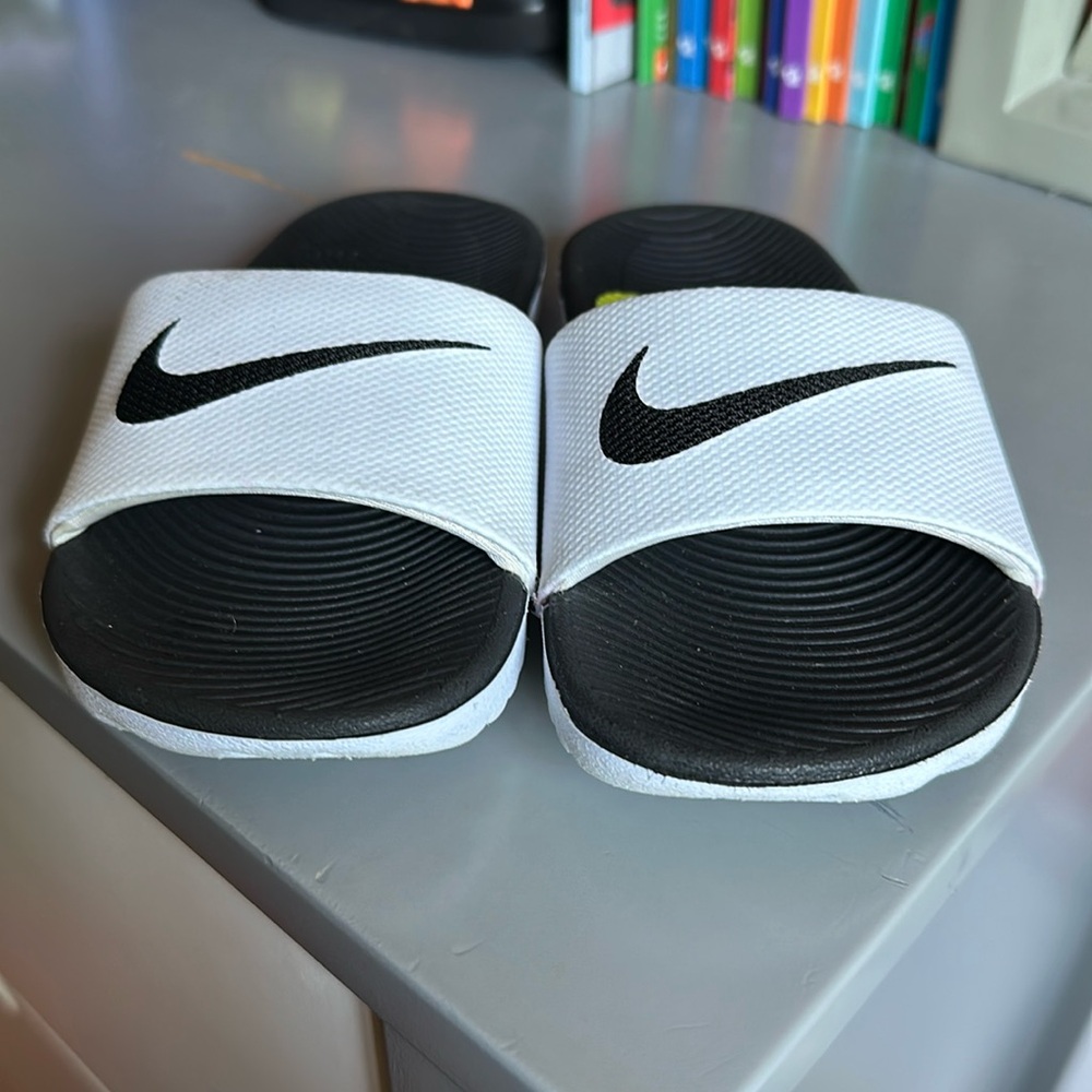 Nike slides, size 12c